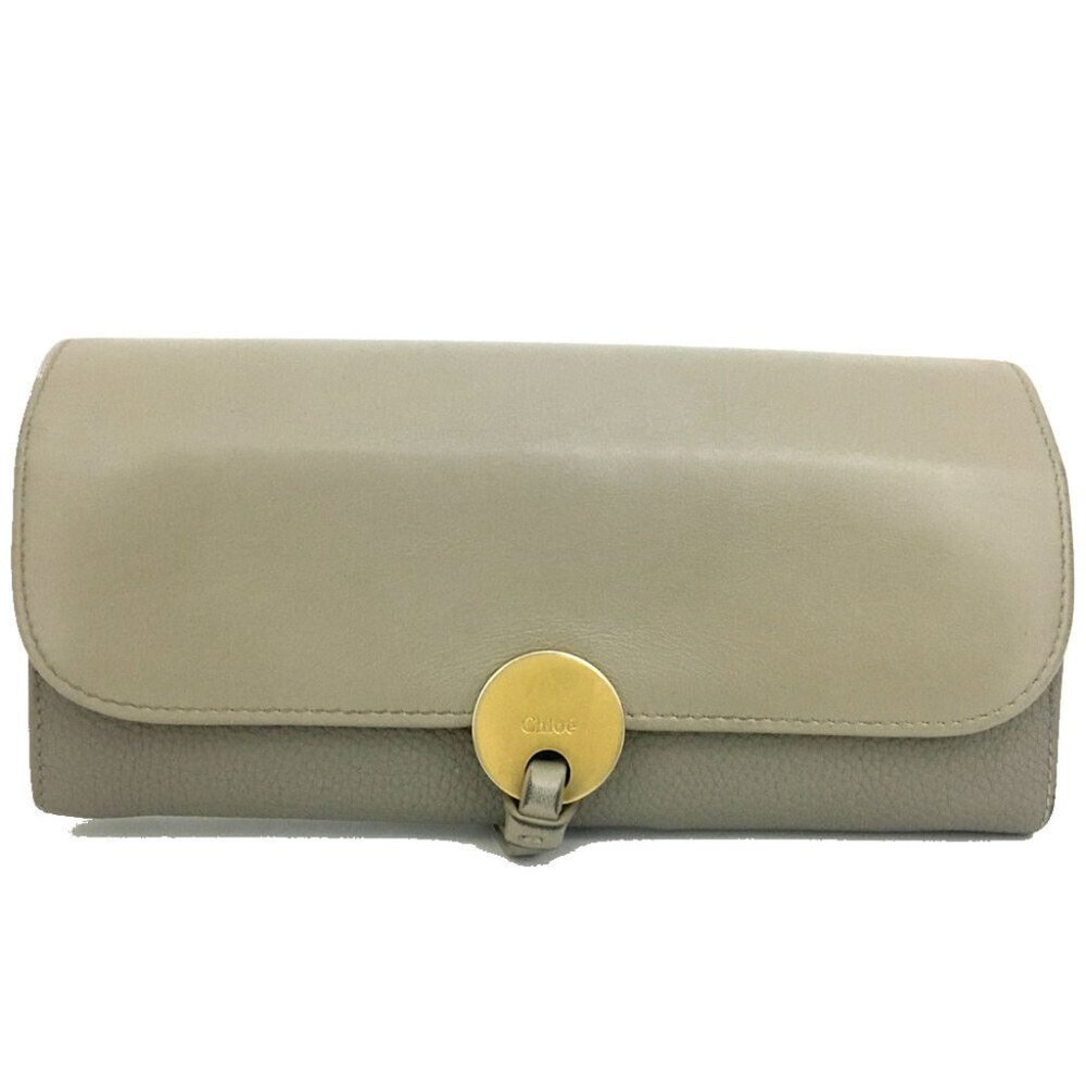 Chloe Indy Leather Long Bifold Wallet